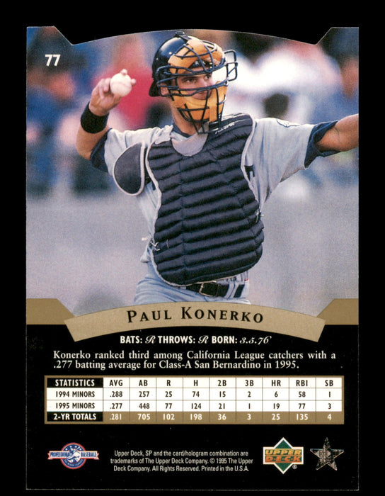 Paul Konerko Autographed 1995 SP Minor League Rookie Card #77 Los Ange — RSA