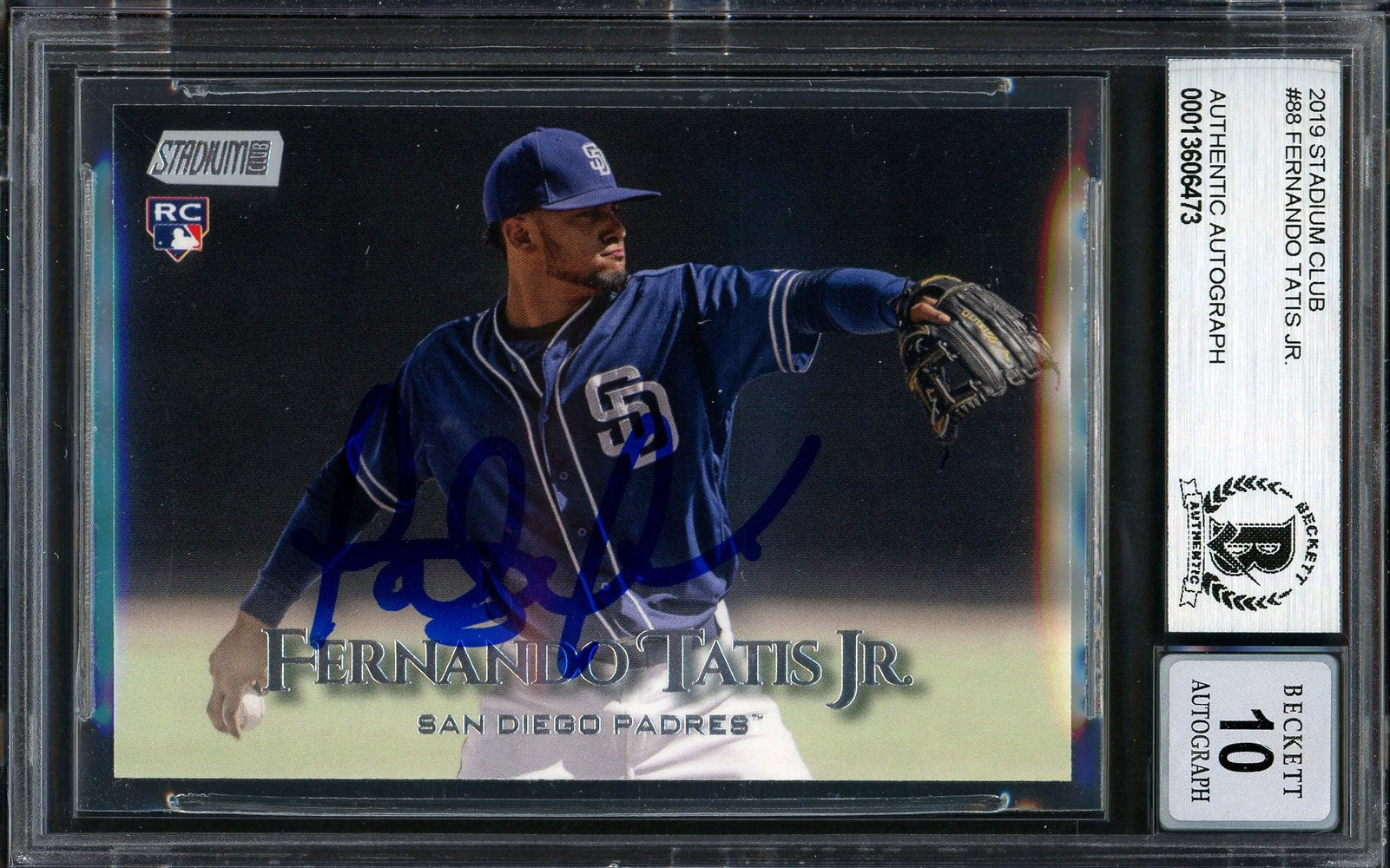  Fernando Tatis Jr San Diego Padres Signed Autograph