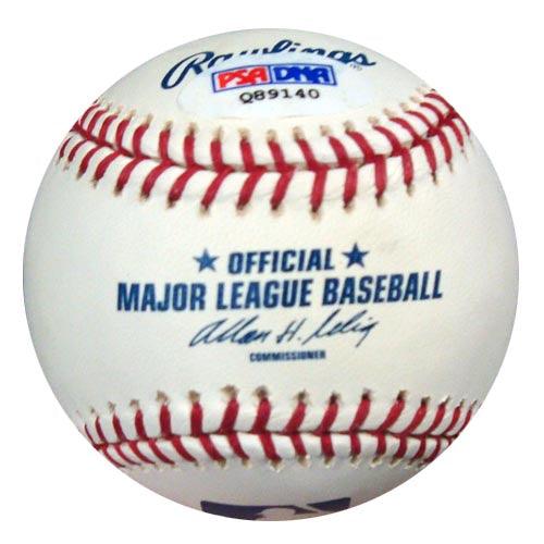 Joe Jay Autographed Official NL Baseball Atlanta Braves PSA/DNA #Q89140 - RSA