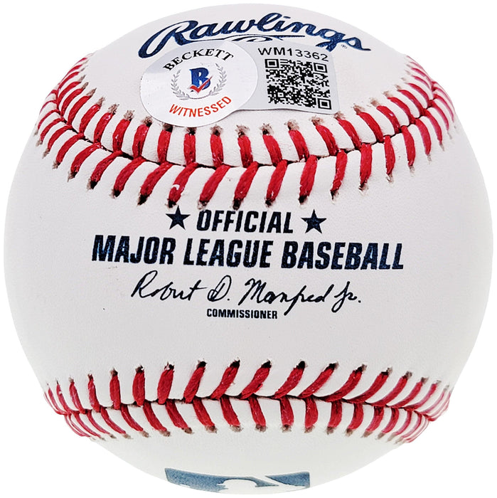 Manny Ramirez Boston Red Sox Signed Official MLB Baseball 04 WS MVP