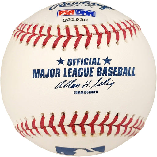 Chris Bosio Autographed Official MLB Baseball Seattle Mariners "Mariners NH 4-22-93" PSA/DNA Stock #20921 - RSA