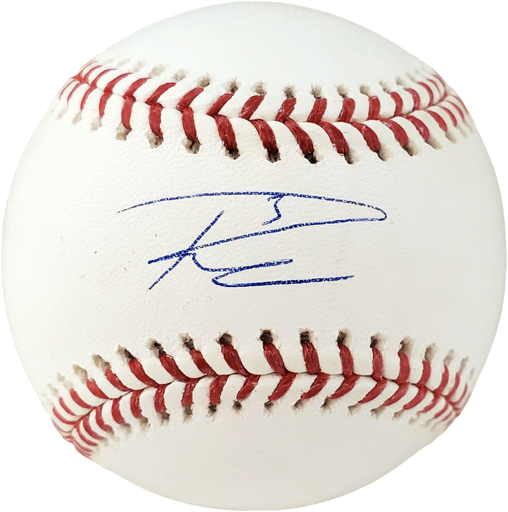 Russell Wilson Autographed Official MLB Baseball Seattle Seahawks RW Holo Stock #179104 - RSA