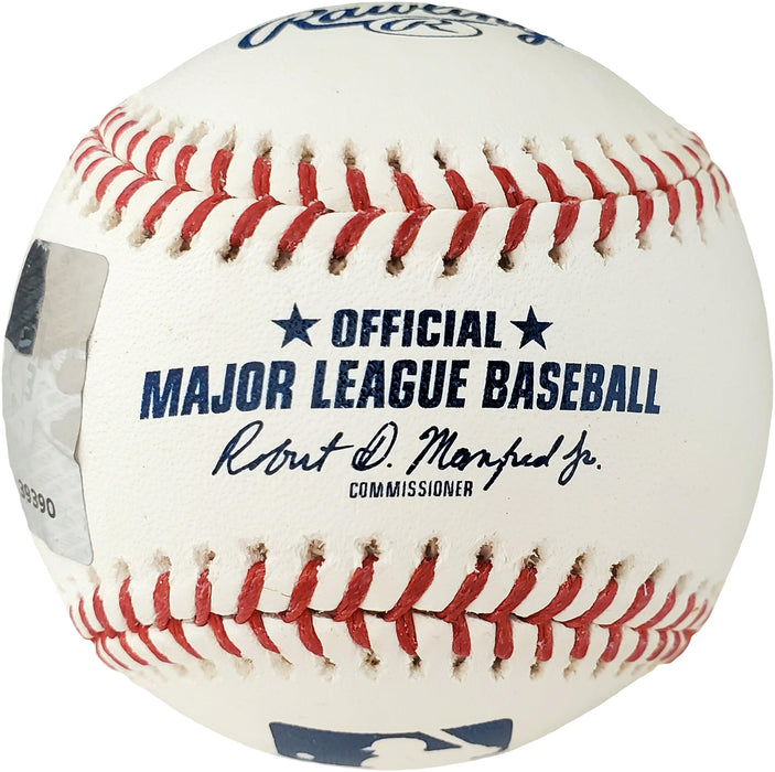 Russell Wilson Autographed Official MLB Baseball Seattle Seahawks RW Holo Stock #179104 - RSA