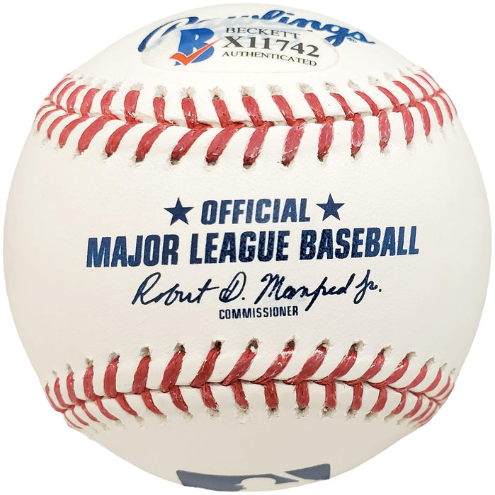 Atlanta Braves Autograph Signed MLB Baseball ~Mystery Signature!!!