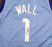 Houston Rockets John Wall Autographed Light Blue Jersey Beckett BAS Stock #189803 - RSA