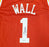 Houston Rockets John Wall Autographed Red Jersey Beckett BAS Stock #189805 - RSA
