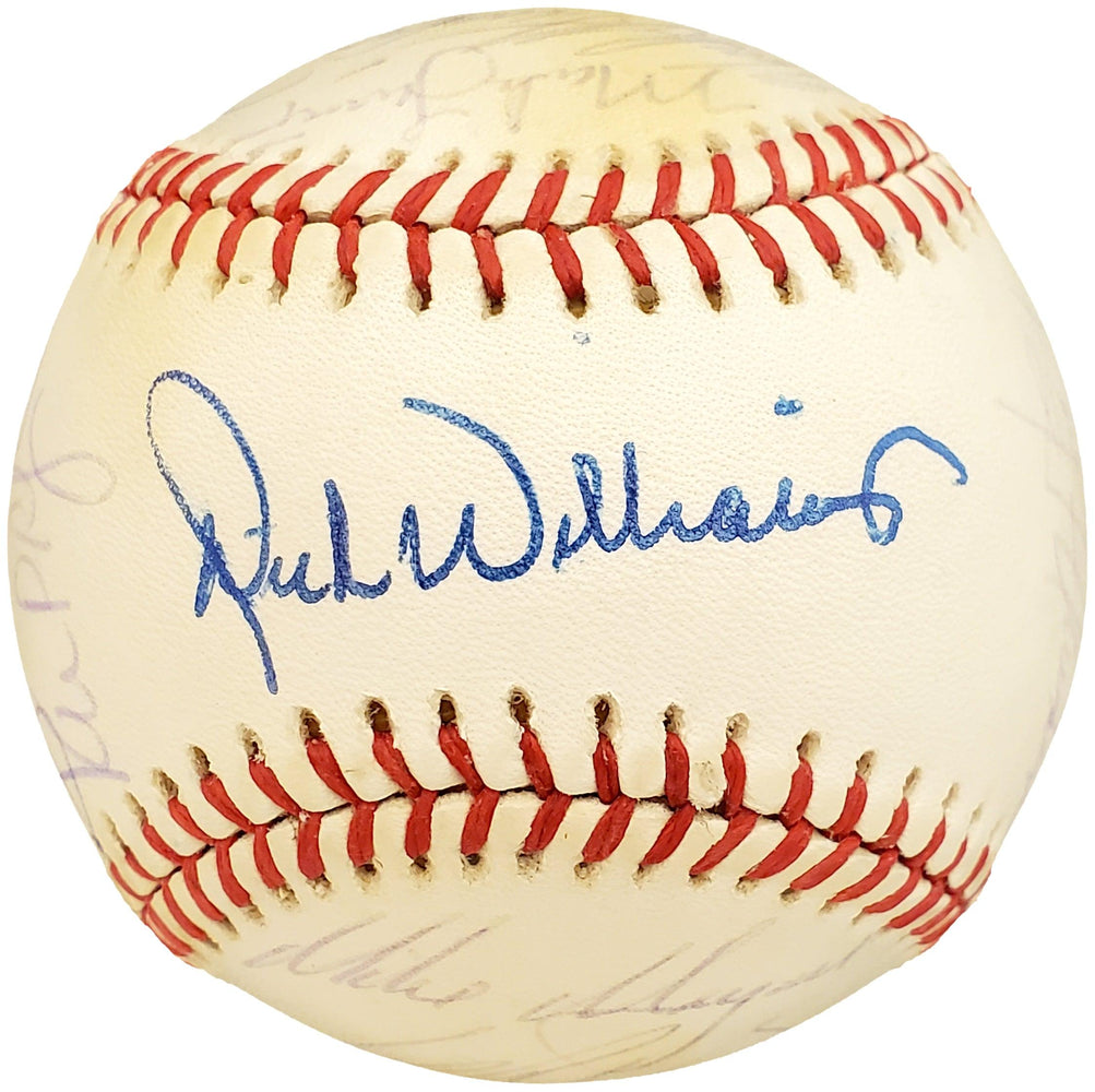1986 Seattle Mariners Autographed Official AL Baseball With 25 Total Signatures Including Dick Williams SKU #192484 - RSA