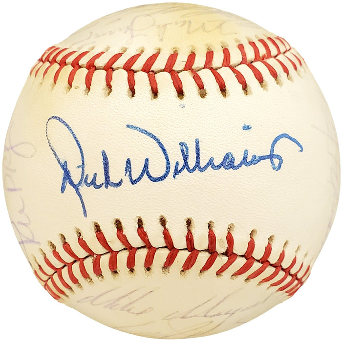 1986 Seattle Mariners Autographed Official AL Baseball With 25 Total Signatures Including Dick Williams SKU #192484 - RSA