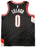 Portland Trail Blazers Damian Lillard Autographed Black Nike Jersey Size L Beckett BAS Stock #195898 - RSA