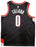 Portland Trail Blazers Damian Lillard Autographed Black Nike Jersey Size XL Beckett BAS Stock #195900 - RSA