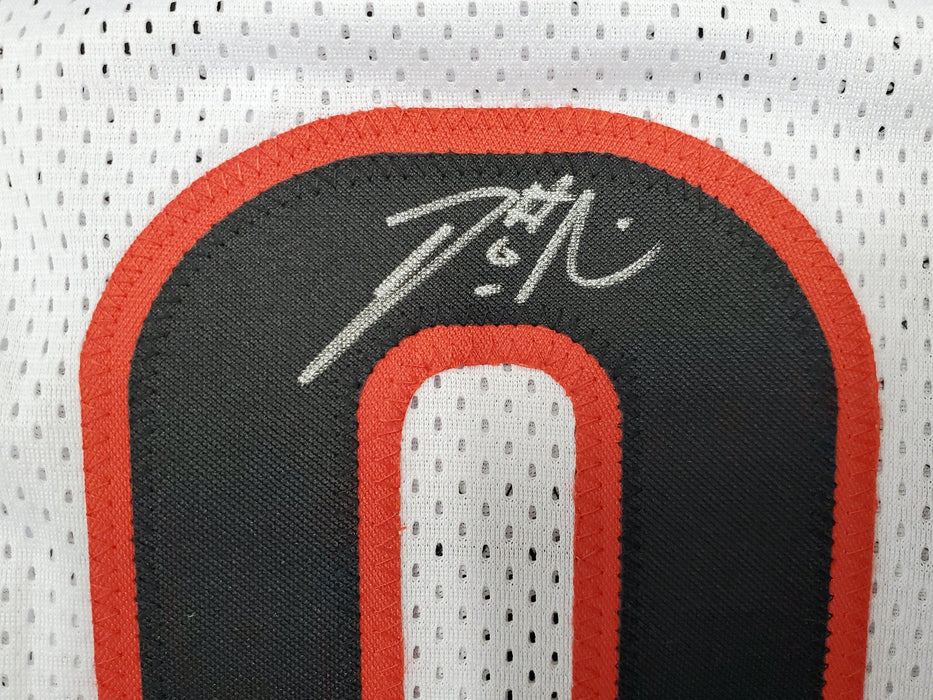 Portland Trail Blazers Damian Lillard Autographed White Jersey Beckett BAS Stock #195902 - RSA