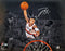 Damian Lillard Autographed 16x20 Photo Portland Trail Blazers Spotlight Dunk Beckett BAS Stock #195897 - RSA