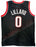 Portland Trail Blazers Damian Lillard Autographed Black Jersey Beckett BAS Stock #195942 - RSA