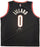 Portland Trail Blazers Damian Lillard Autographed Black Fanatics Jersey Size XXL Beckett BAS Stock #196413 - RSA