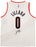 Portland Trail Blazers Damian Lillard Autographed White Fanatics Jersey Size L Beckett BAS Stock #196415 - RSA