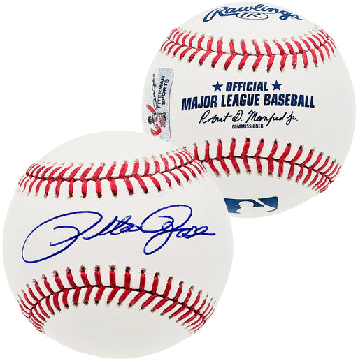 Pete Rose Signed Cincinnati Pinstripe Baseball Jersey (JSA) — RSA