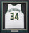 Milwaukee Bucks Giannis Antetokounmpo Autographed Framed White Jersey Beckett BAS Stock #197165 - RSA