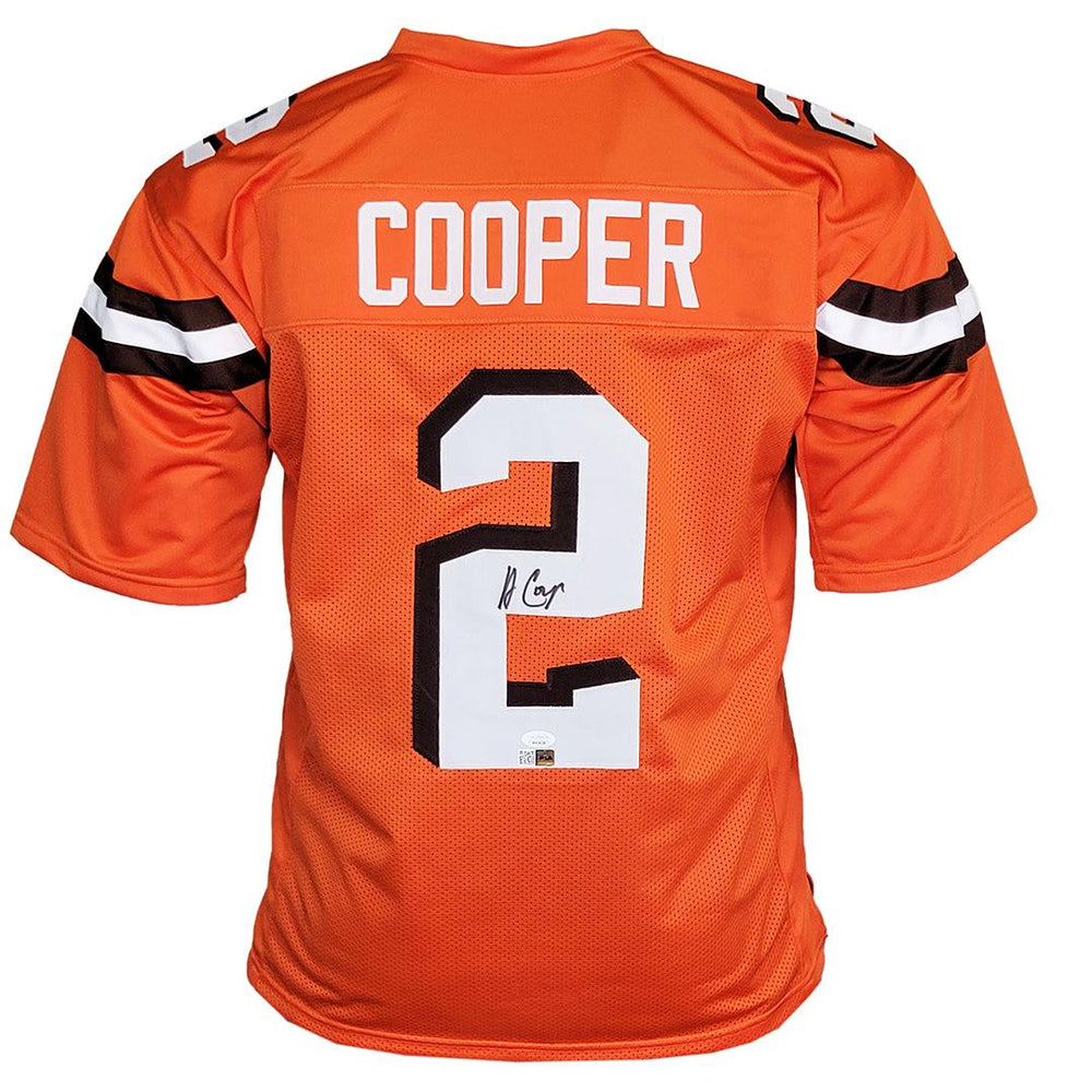 Amari Cooper Signed Cleveland Orange Football Jersey JSA – GPS Sports  Gallery