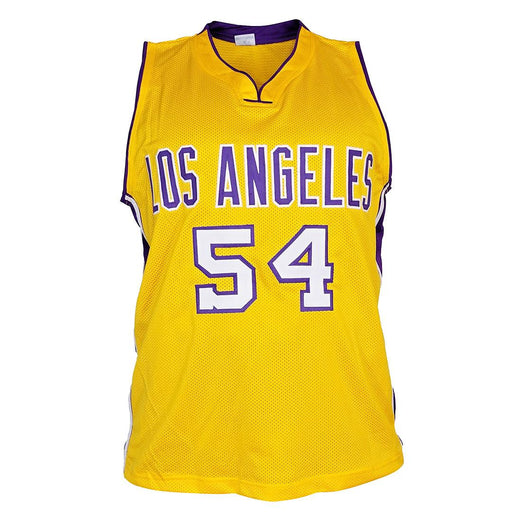 Horace Grant Signed Los Angeles Yellow Basketball Jersey (JSA) - RSA