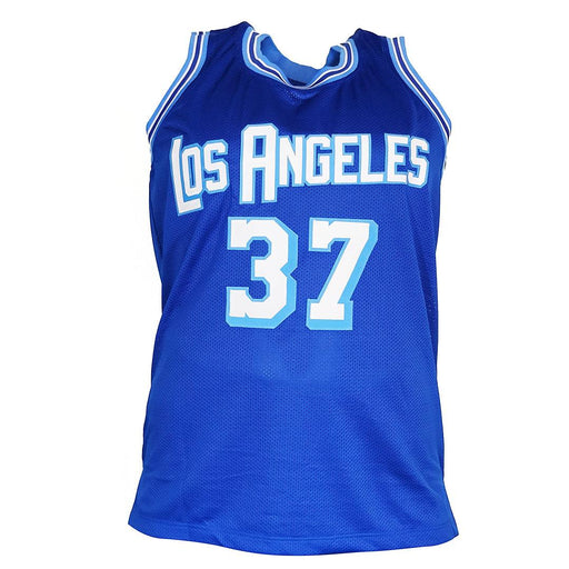 Ron Artest Signed Los Angeles Blue Basketball Jersey (Beckett) - RSA