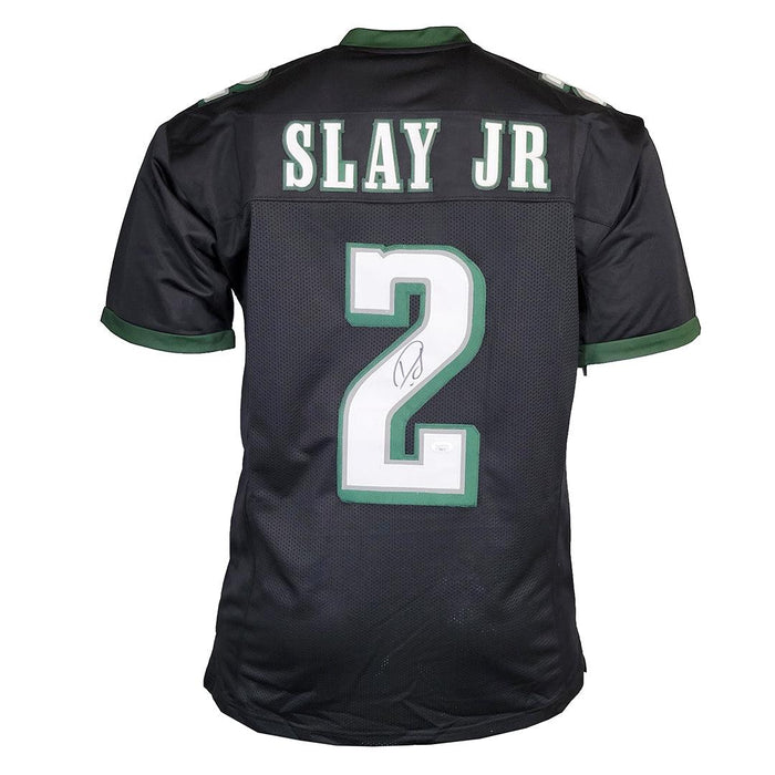 RSA Darius Slay Jr Signed Philadelphia Black Football Jersey (Beckett)