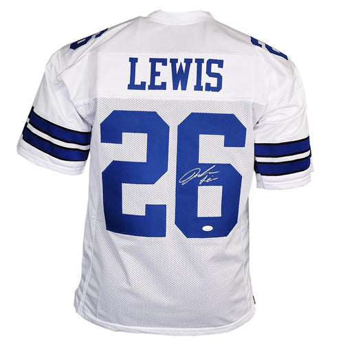 Jourdan Lewis Signed Dallas White Football Jersey (JSA) - RSA