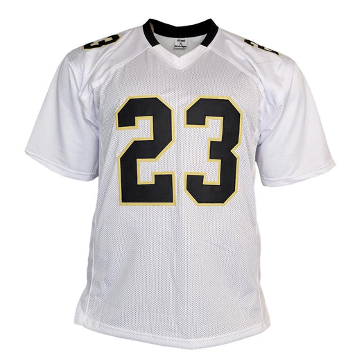 Pierre Thomas Signed New Orleans White Football Jersey (JSA) - RSA