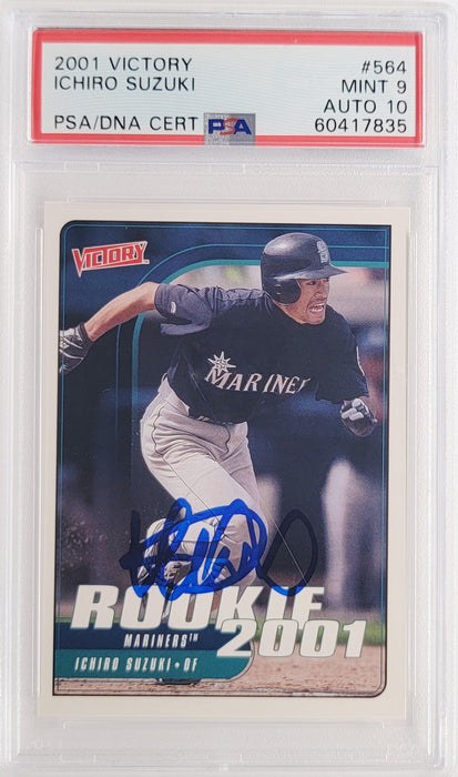 2001 VICTORY ICHIRO purchases SUZUKI ROOKIE PSA 10!!