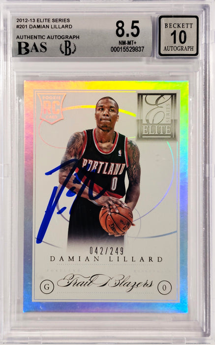 *Damian Lillard Rookie on sale (GEM-MT 10)*