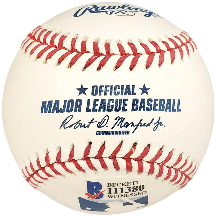 Kazuhiro Sasaki Autographed Official MLB Baseball Seattle Mariners In Staedtler Beckett BAS Stock #115092 - RSA