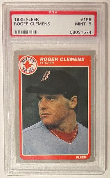 1985 Fleer Baseball #155 Roger Clemens Rookie Card