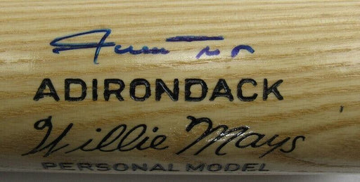 willie mays signed rawlings baseball bat psadna al61182 certificate of authenticity