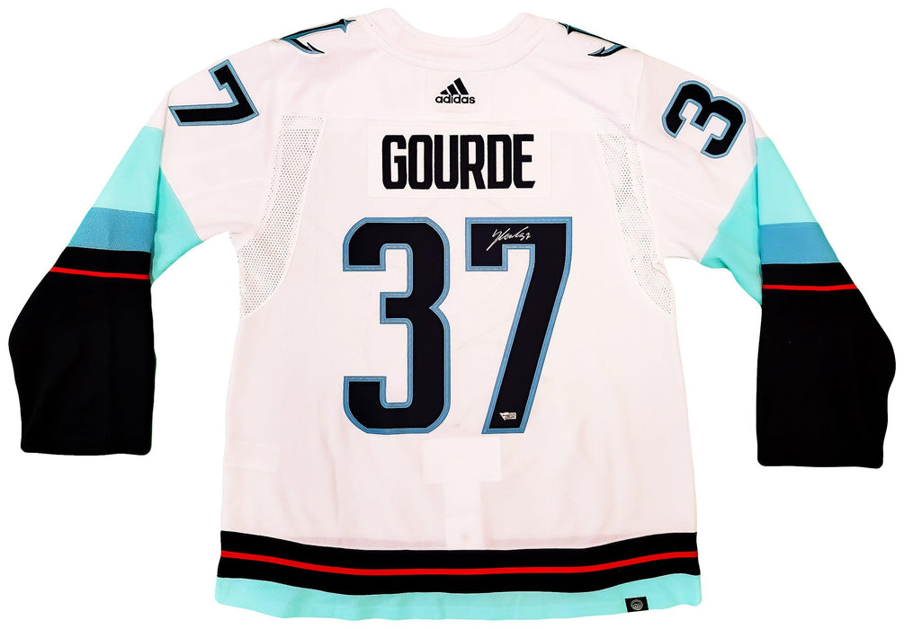 Yanni Gourde Seattle Kraken Autographed White Adidas Authentic Jersey with  Inaugural Season Jersey Patch - Autographed NHL Jerseys at 's Sports  Collectibles Store