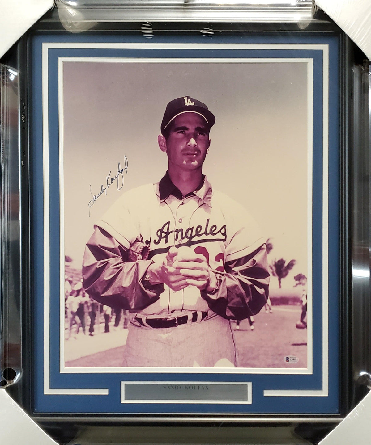 Sandy Koufax Signed Dodgers Jersey (Beckett)