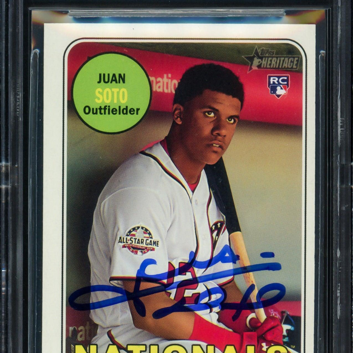 Juan Soto Hand Signed Autographed Memorabilia