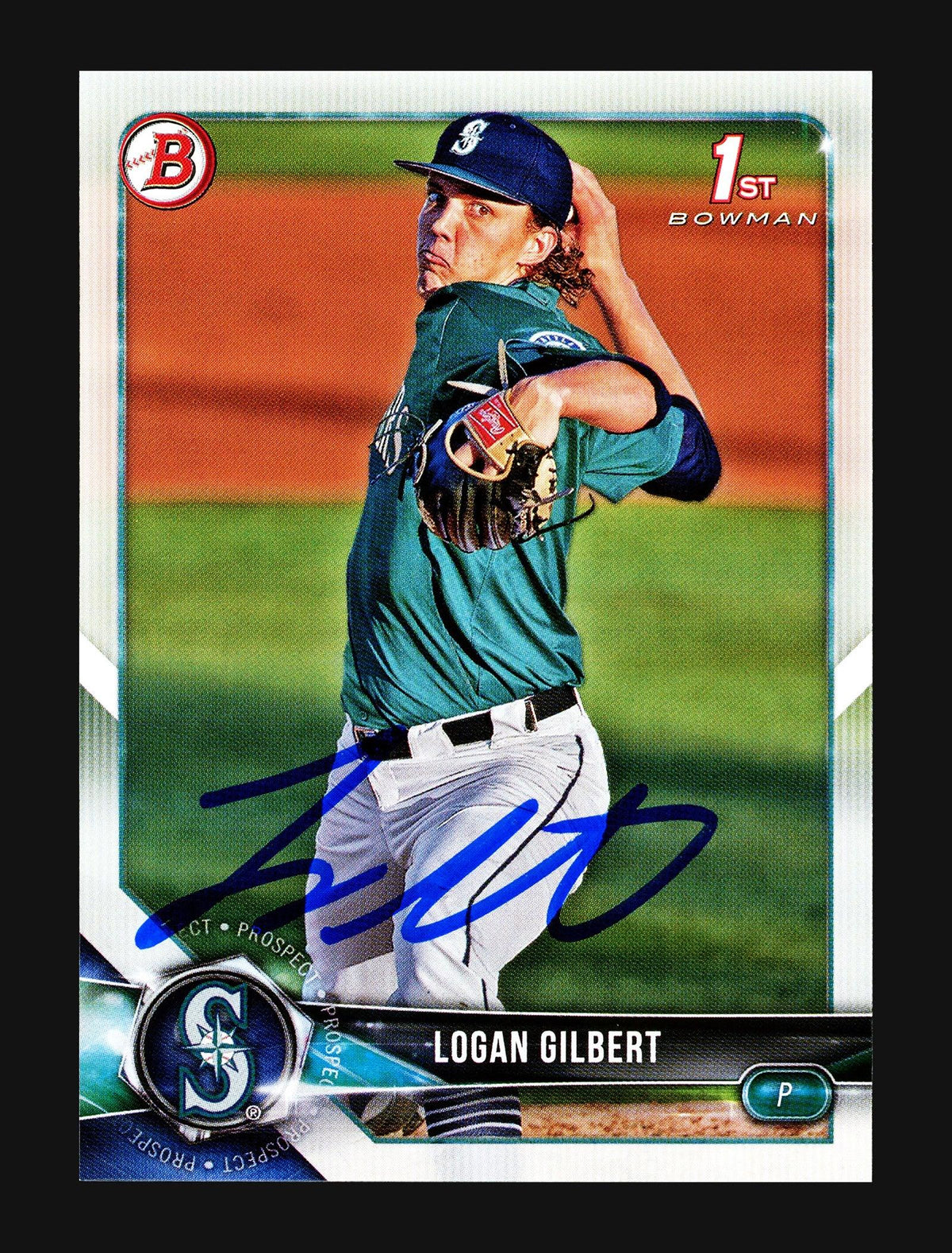 Logan Gilbert Signed Mariners Jersey (JSA)