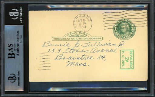 Paul Hopkins & Willis Hudlin Autographed 1961 Topps Card #401 Babe Rut — RSA