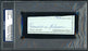 Dennis Johnson Autographed Cut Signature From Check Seattle Sonics PSA/DNA Stock #99216 - RSA