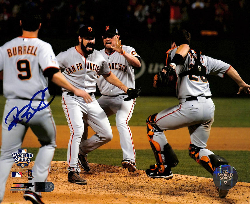 Pat Burrell Signed Phillies 8x10 Photo (AIV)