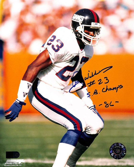 Signed Perry Williams Photo - 86 90 SB CHAMPS 8x10