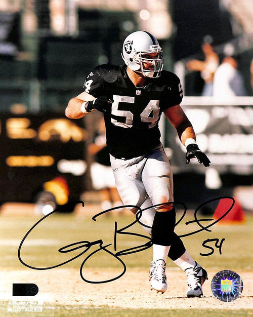 Greg Biekert Signed And Inscribed #54 8x10 (AIV) — RSA