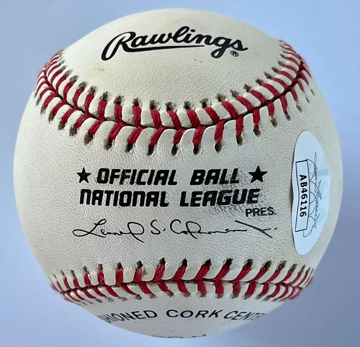 Rollie Fingers HOF 92 Autographed Baseball