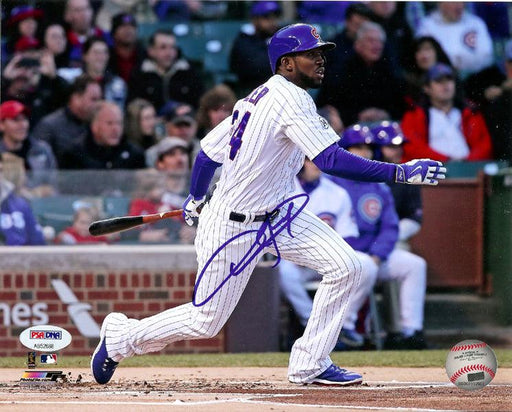 Dexter Fowler Autographed 8x10 Photo Chicago Cubs PSA/DNA Stock #105971 - RSA