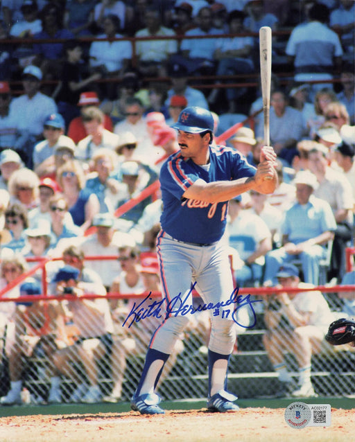 Dale Murphy Signed Braves T/B Blue Jersey Swinging 8x10 Photo