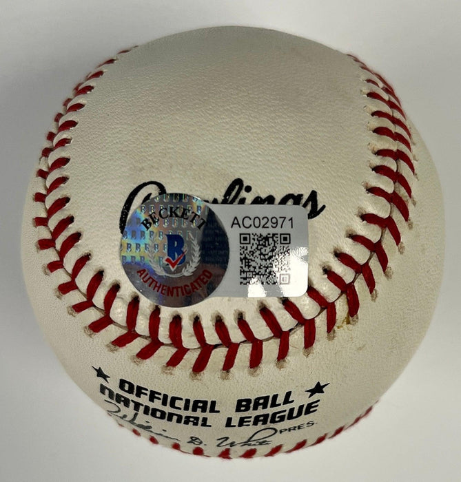 Dale Murphy Autographed Official Major League Baseball