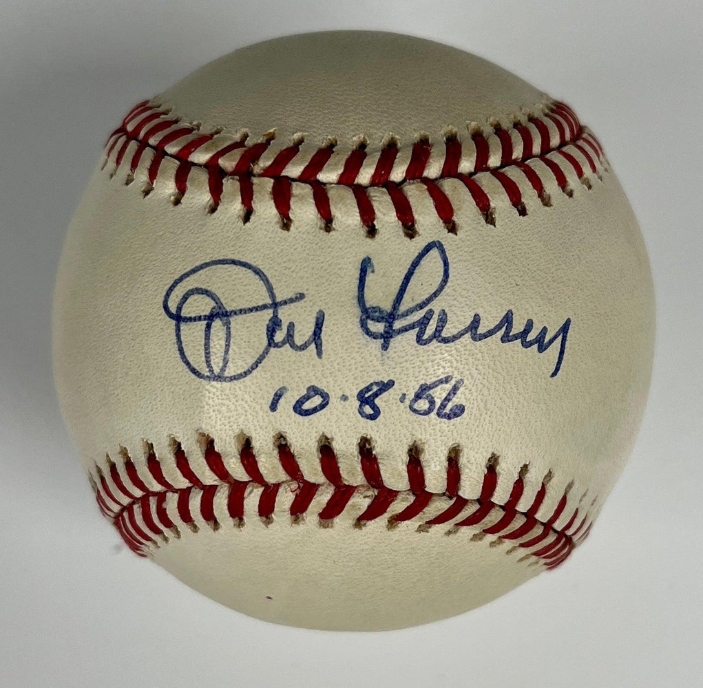 Don Larsen Signed Baseball, Autographed Don Larsen Baseball