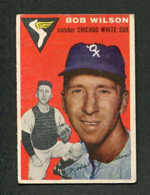 1954 Topps #58 Bob Wilson Chicago White Sox Baseball Card - RSA