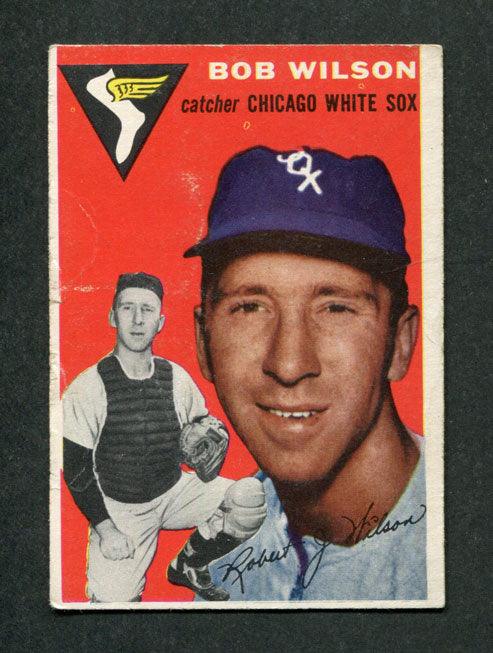 1954 Topps #58 Bob Wilson Chicago White Sox Baseball Card - RSA