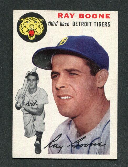 1954 Topps #77 Ray Boone Detroit Tigers Baseball Card - RSA