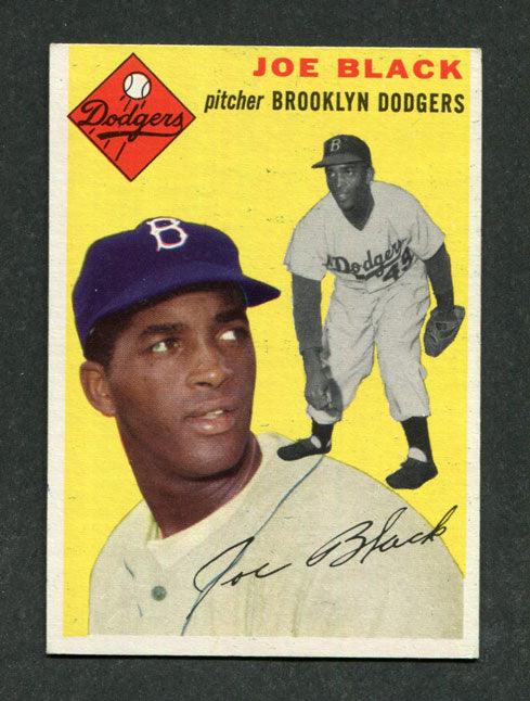 1954 Topps #98 Joe Black Brooklyn Dodgers Baseball Card - RSA